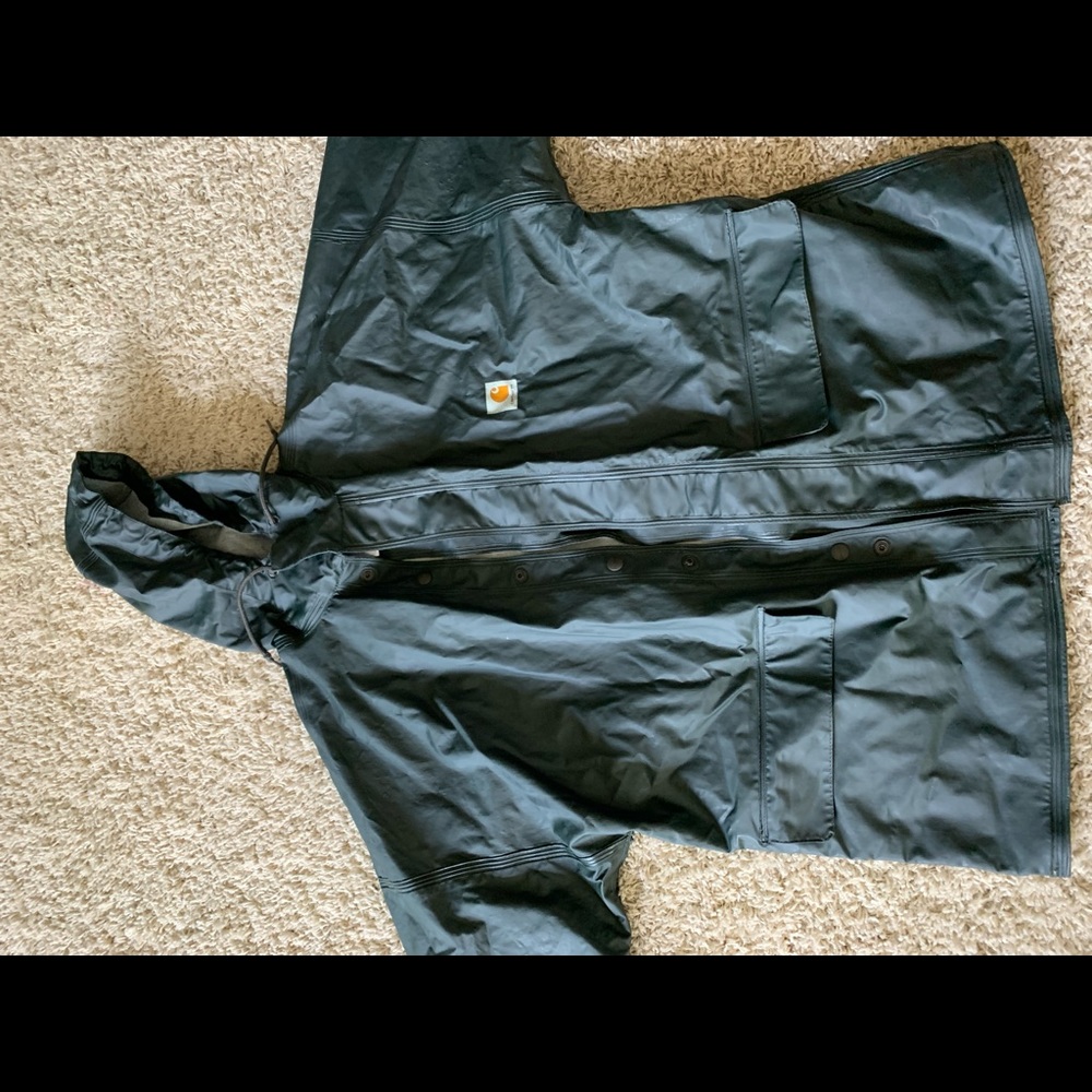 Carhartt rain jacket.